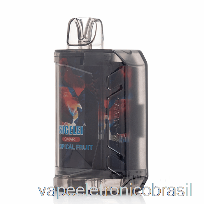 Vape Recarregável Sigelei Smart Ac10000 0% Zero Nicotina Descartável Frutas Tropicais
